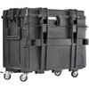 Gray Tools Mobile Tool Chest, Military Version, 4 Drawer, Black, Polymer, 15 in W x 23 in H 942004